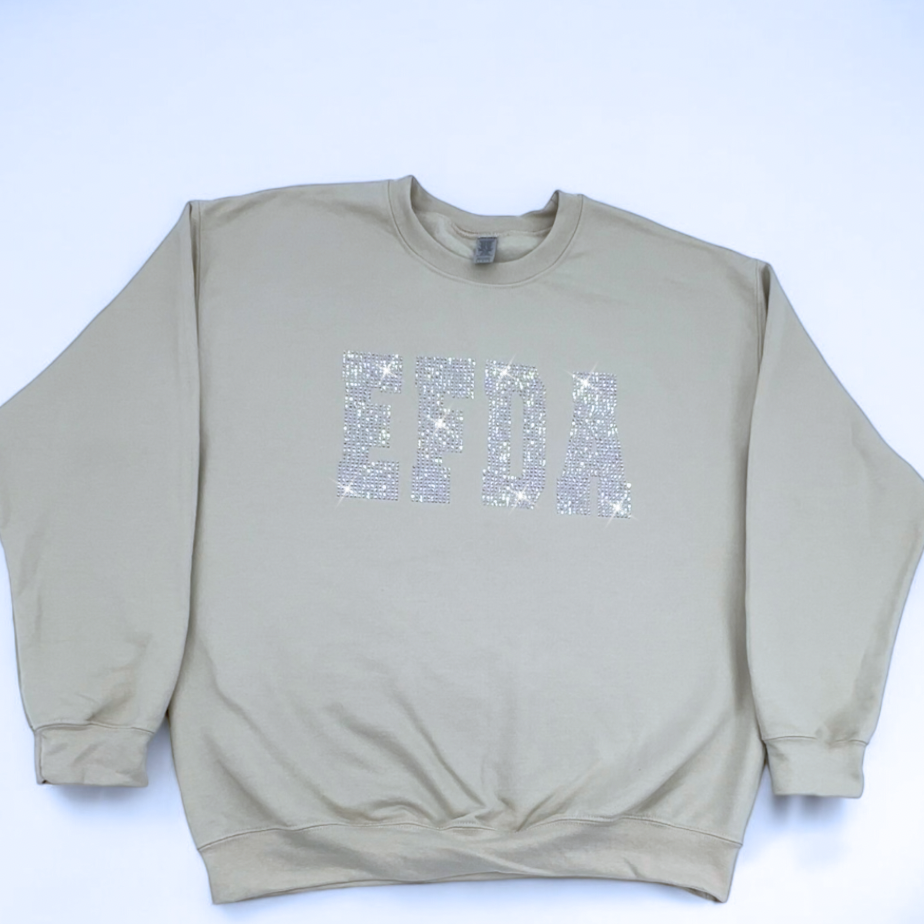 Bling EFDA Crewneck Sweatshirt - Dental Crazed