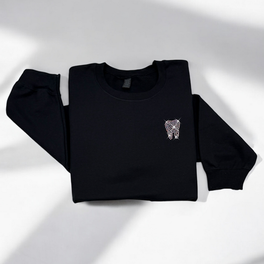 Bling Tooth Crewneck Sweatshirt