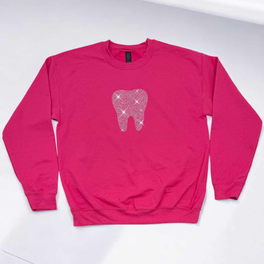 Bling Tooth Crewneck Sweatshirt