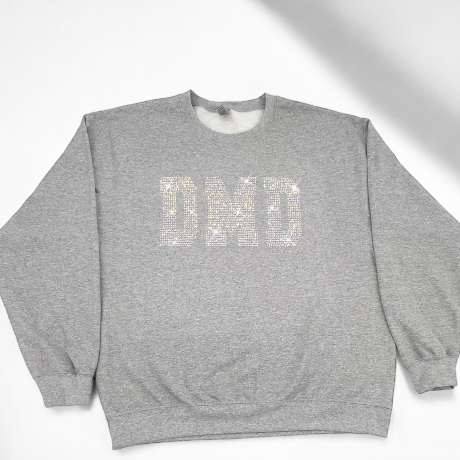 Bling DMD Crewneck Sweatshirt - Dental Crazed