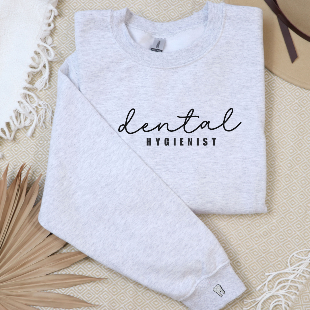 DENTAL hygienist Crewneck Sweatshirt