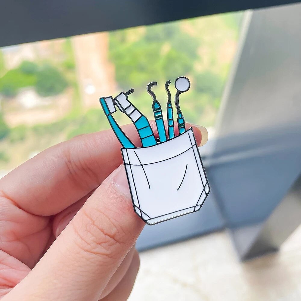 Dental Lapel Pin - Dental Crazed