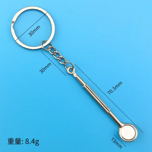 Dental Themed Keychain - Dental Crazed