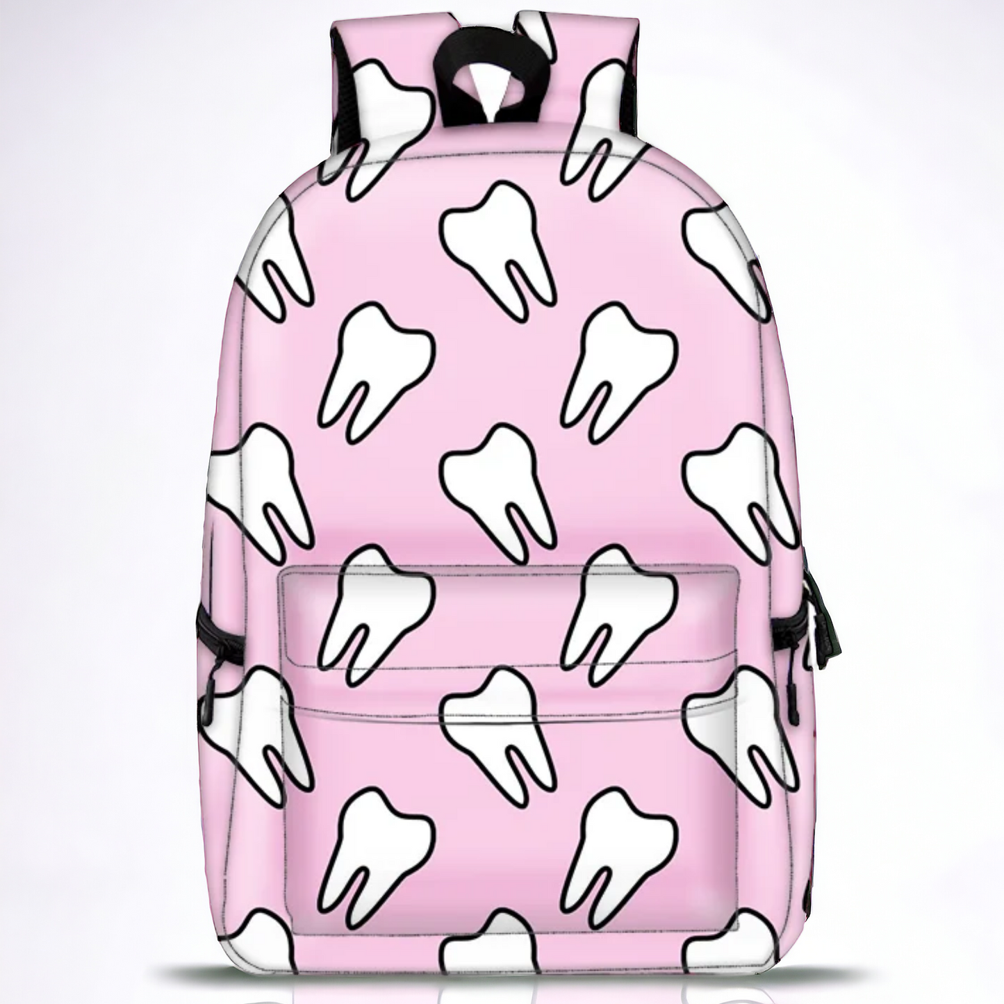 Tooth Backpack - Dental Crazed Pink