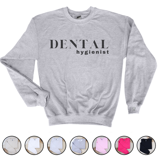 DENTAL hygienist Crewneck Sweatshirt