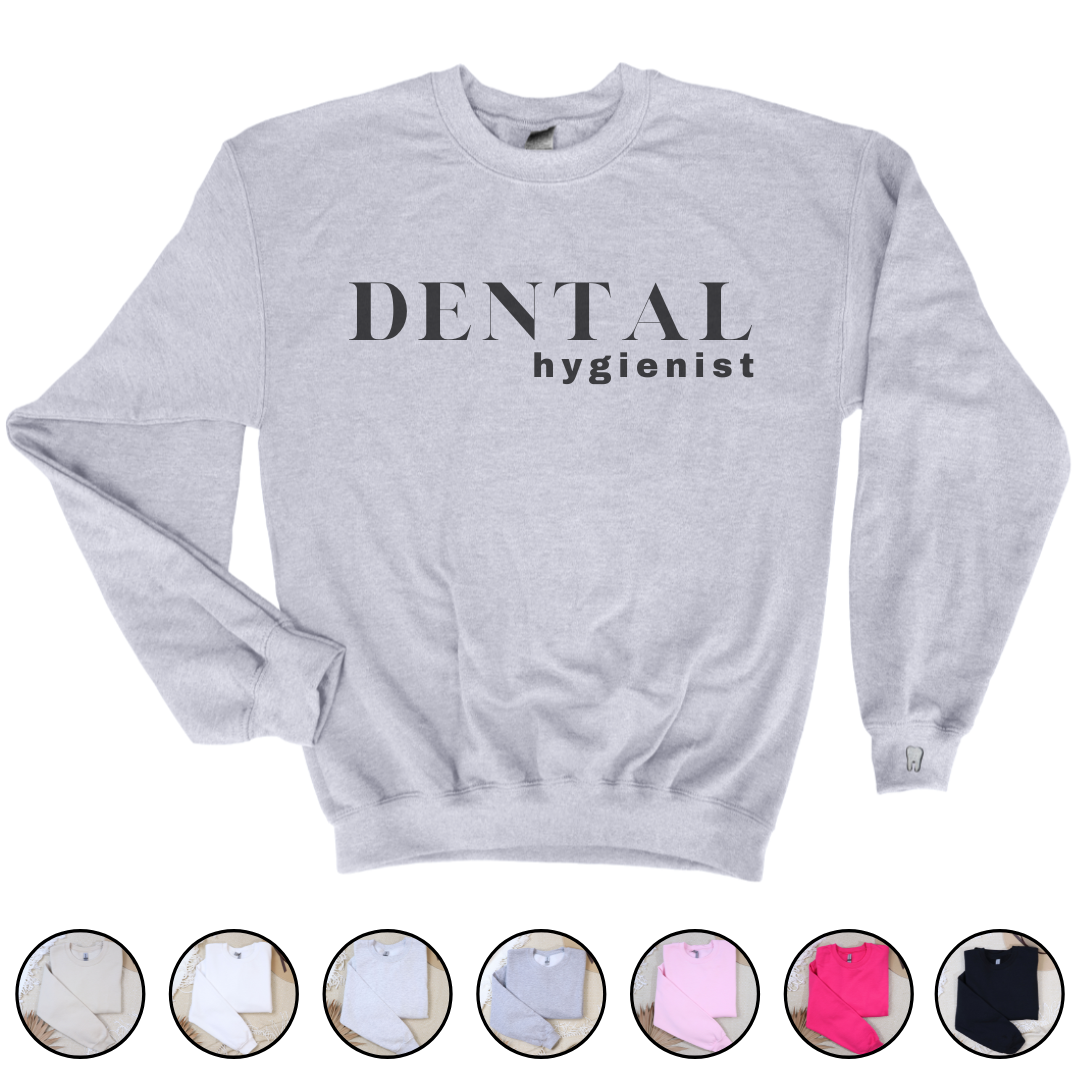 DENTAL hygienist Crewneck Sweatshirt