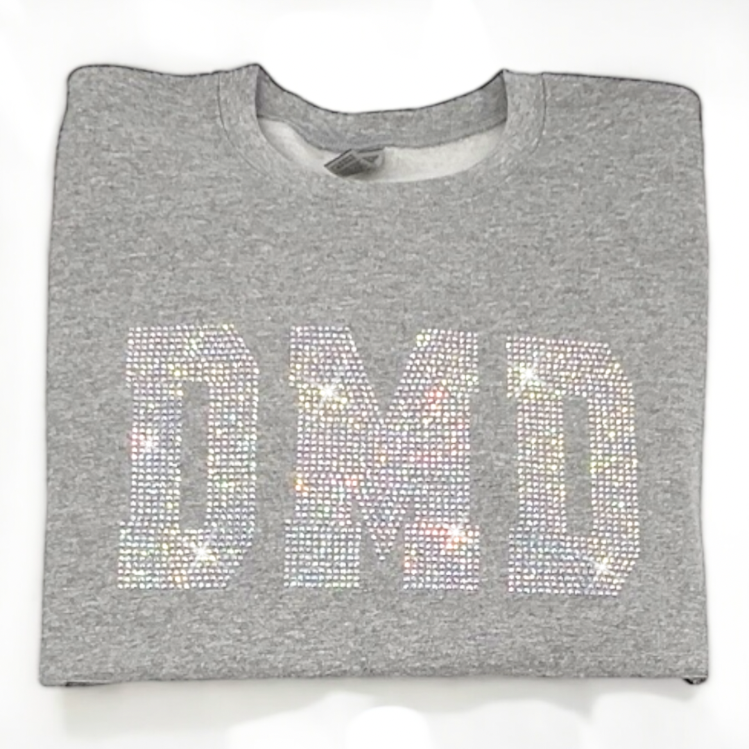 Bling DMD Crewneck Sweatshirt - Dental Crazed