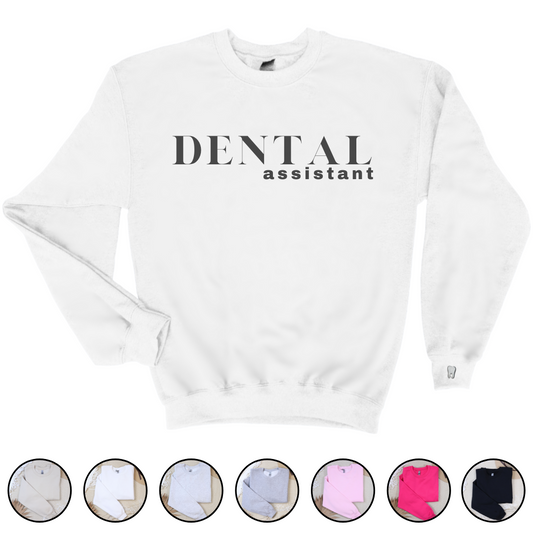 DENTAL assistant Crewneck Sweatshirt