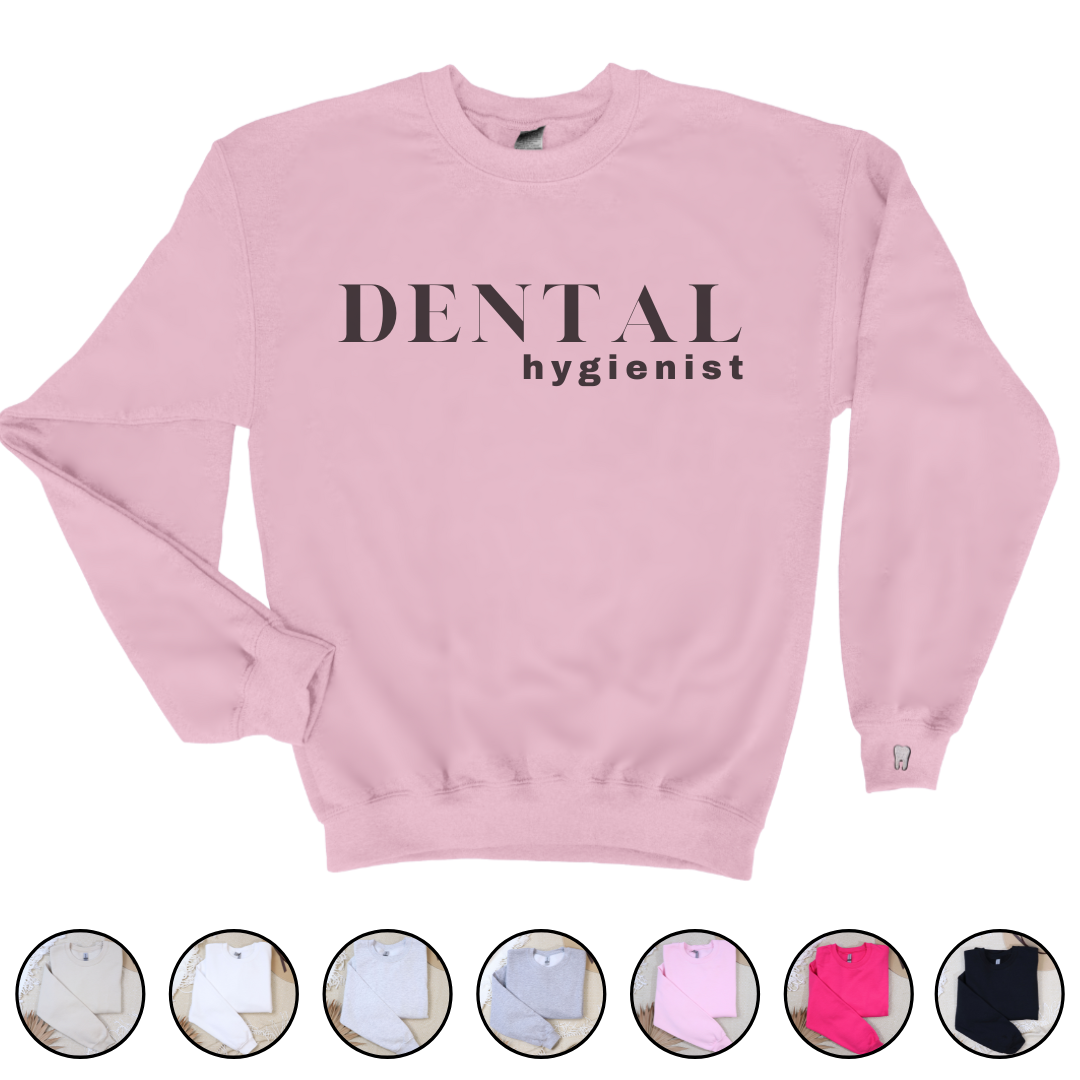 DENTAL hygienist Crewneck Sweatshirt