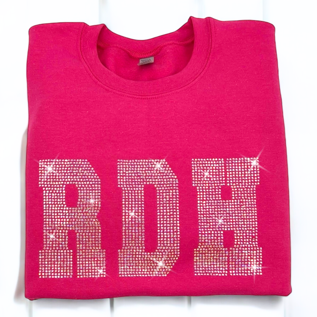 Bling RDH Crewneck Sweatshirt - Dental Crazed