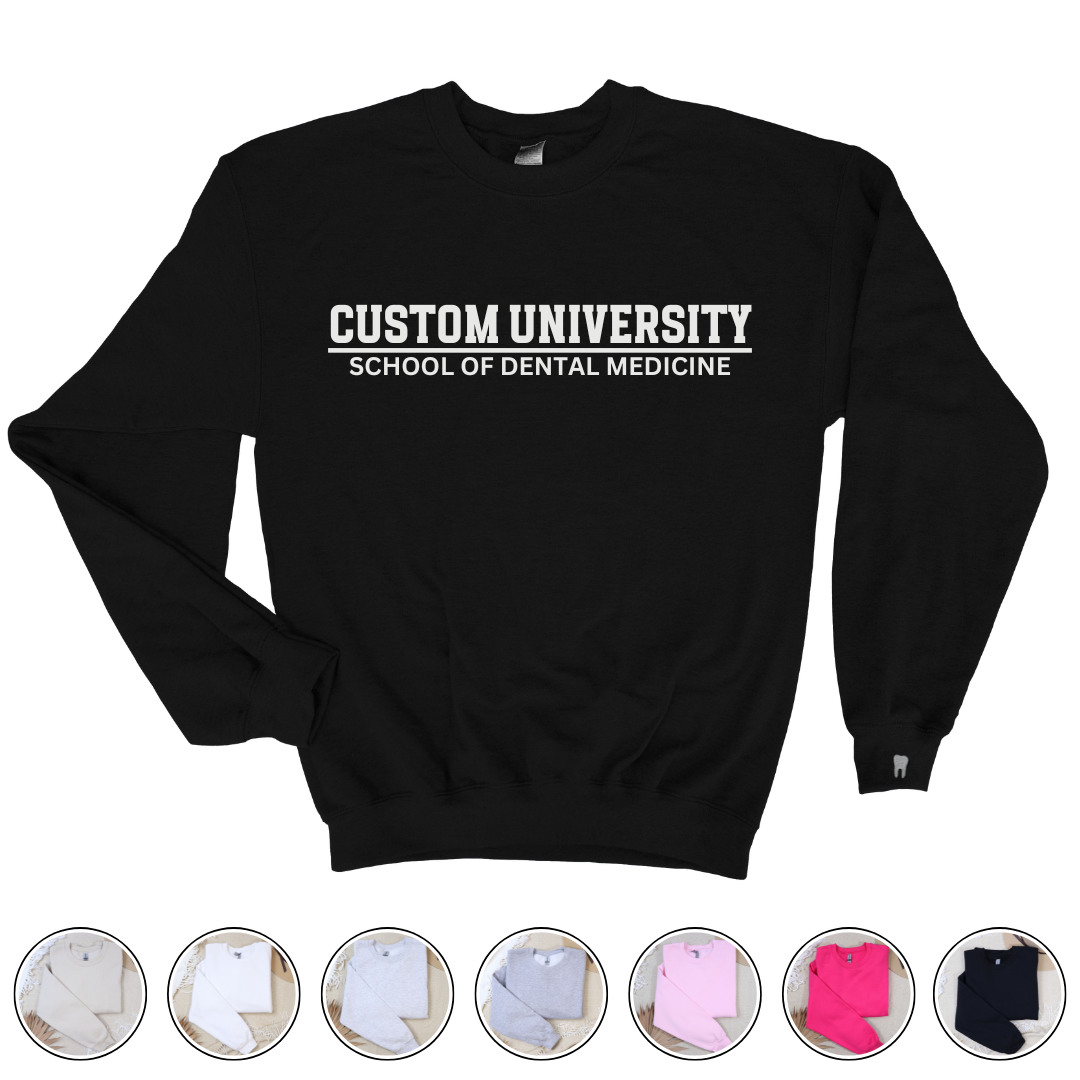 CUSTOM University Crewneck Sweatshirt