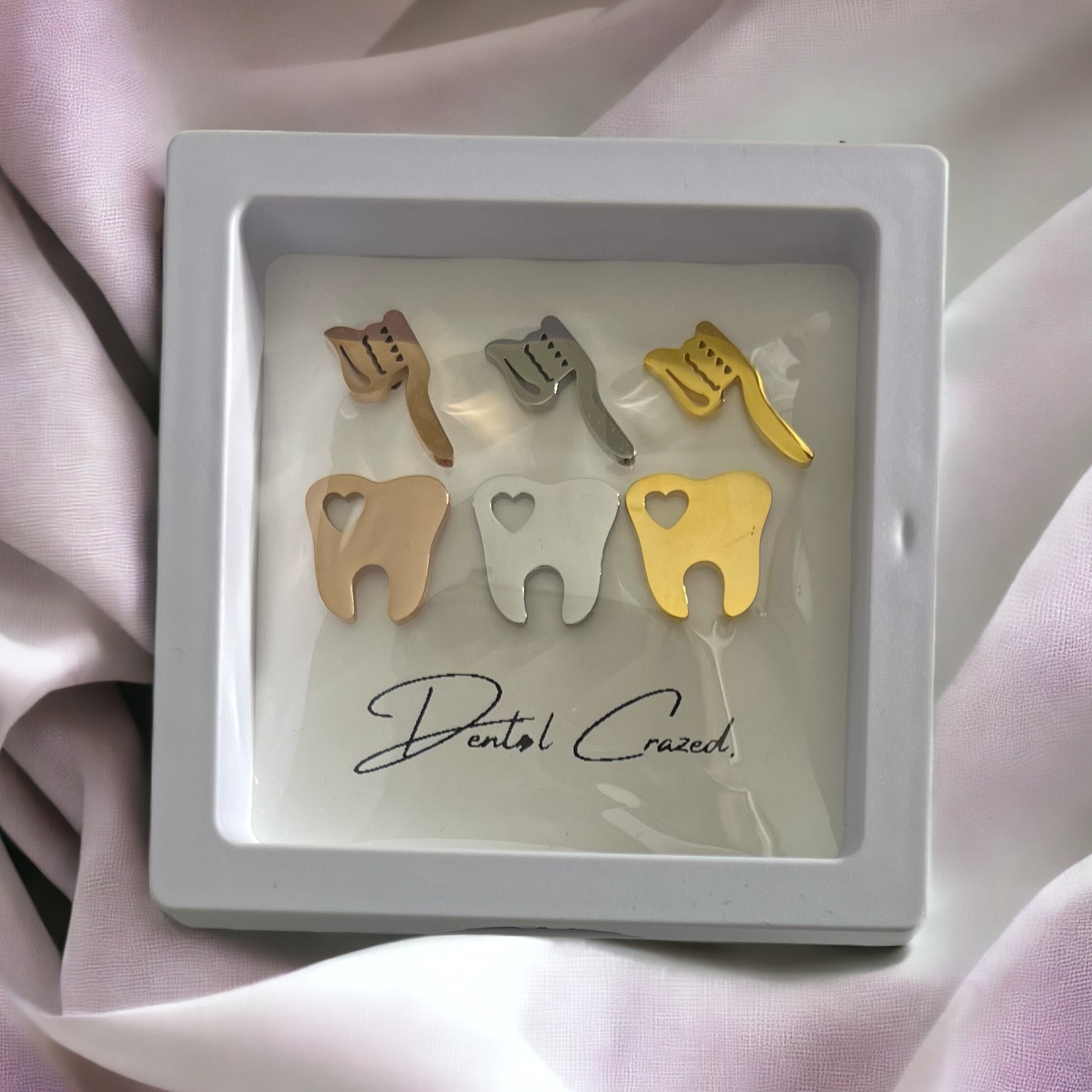 Tooth Stud Earring SET - Dental Crazed