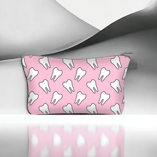 Tooth pouch - Dental Crazed Style A Pink