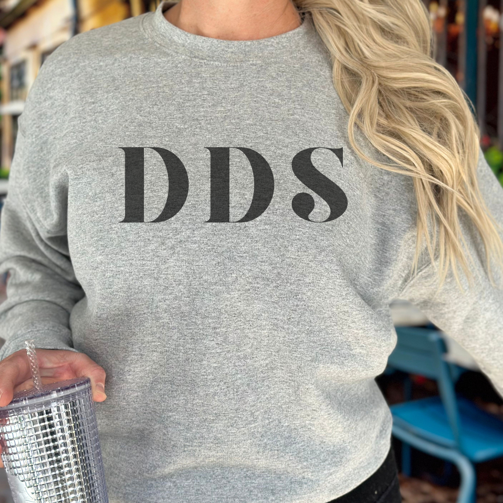 DDS Crewneck Sweatshirt - Dental Crazed