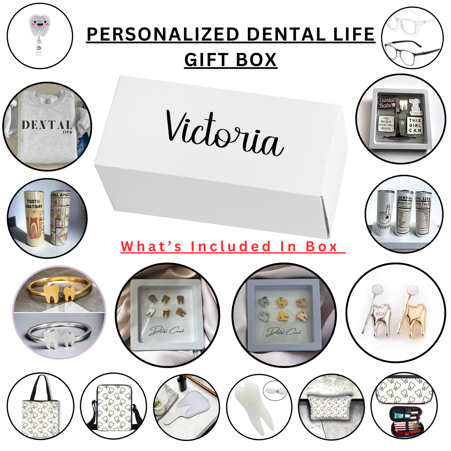 Personalized DENTAL LIFE Gift Box - Dental Crazed