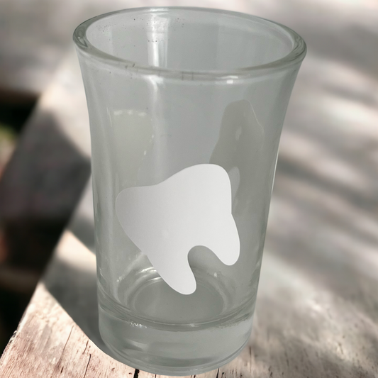 Tooth Shot Glass - Dental Crazed