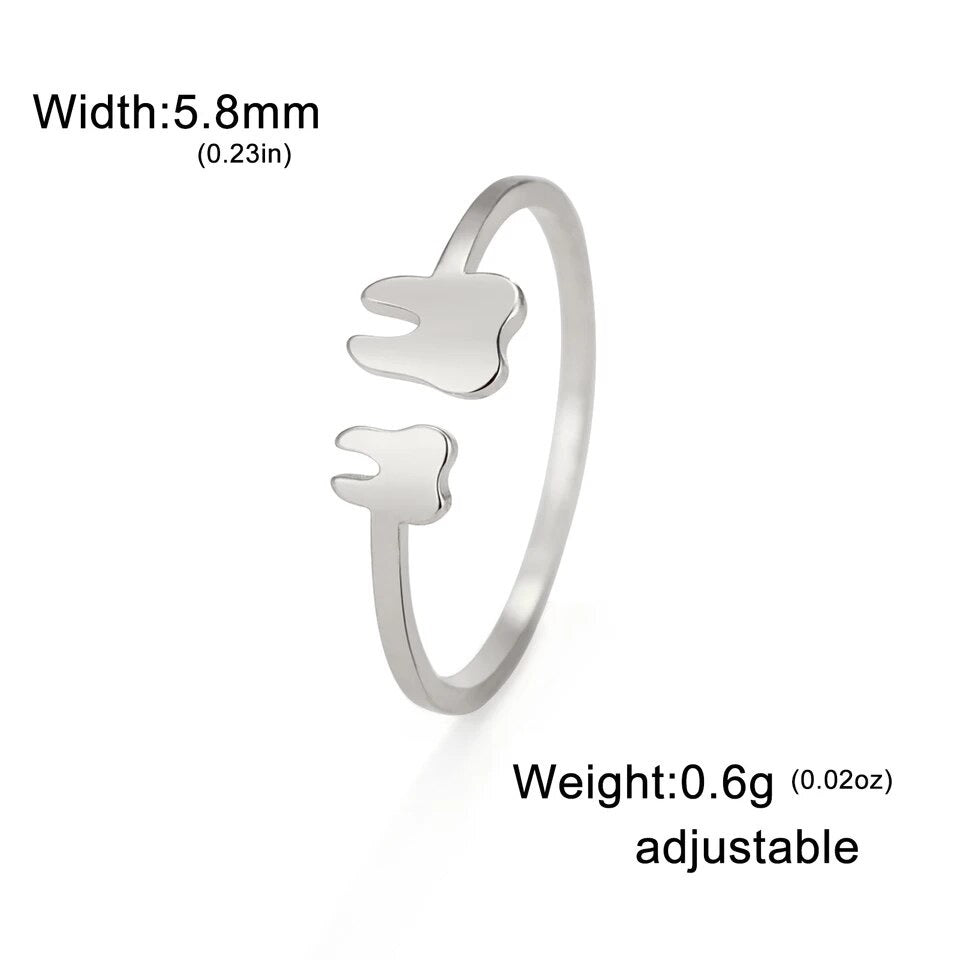 Adjustable Tooth Ring - Dental Crazed