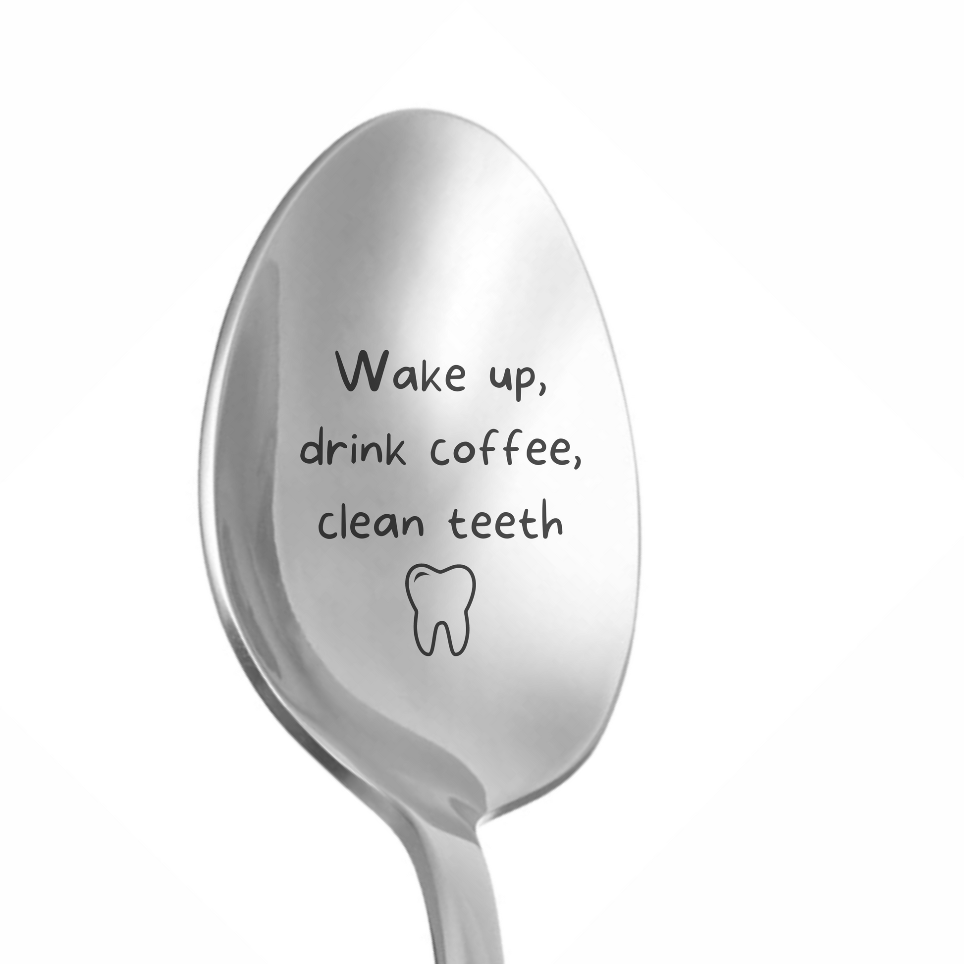 Personalized Funny Laser Engraved Dental Spoon - Dental Crazed