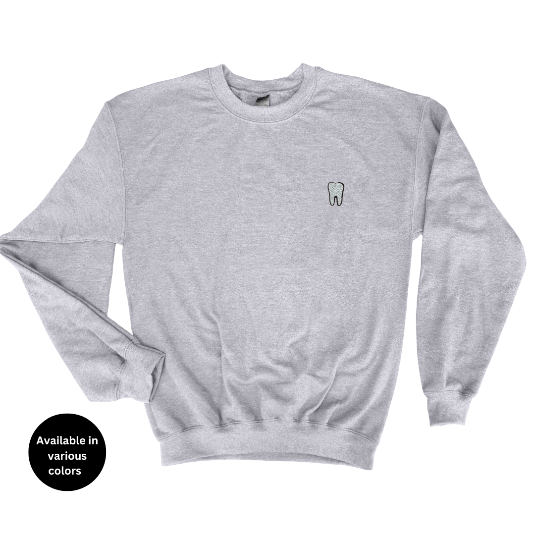 Tooth Patch Crewneck Sweatshirt