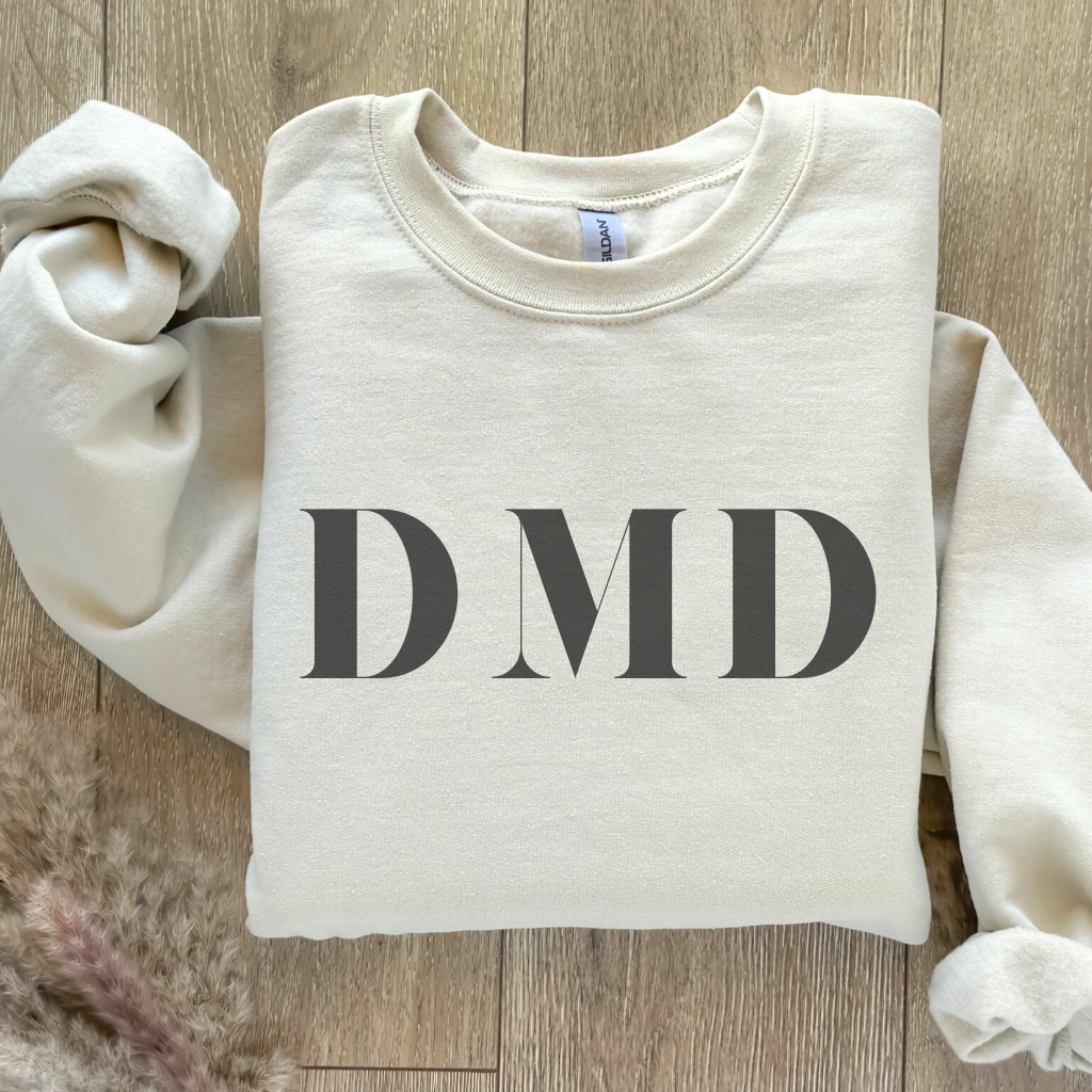 DMD Crewneck Sweatshirt - Dental Crazed Sand / S