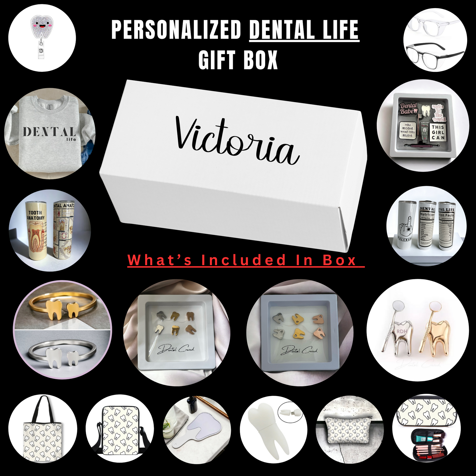 Personalized DENTAL LIFE Gift Box - Dental Crazed