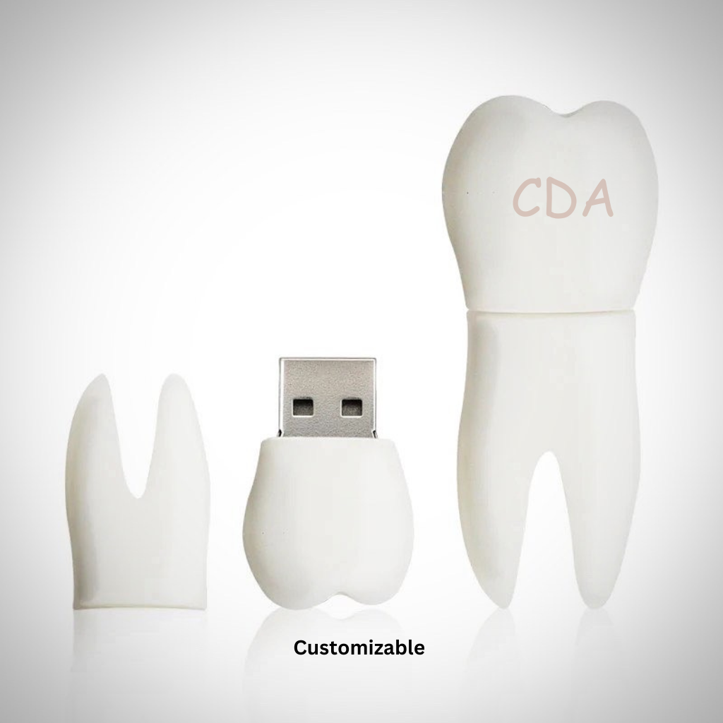 Tooth Shaped USB Flash Drive - Dental Crazed