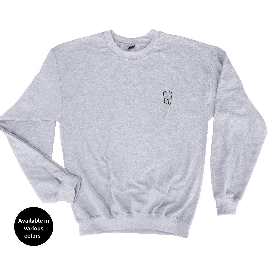 Tooth Patch Crewneck Sweatshirt