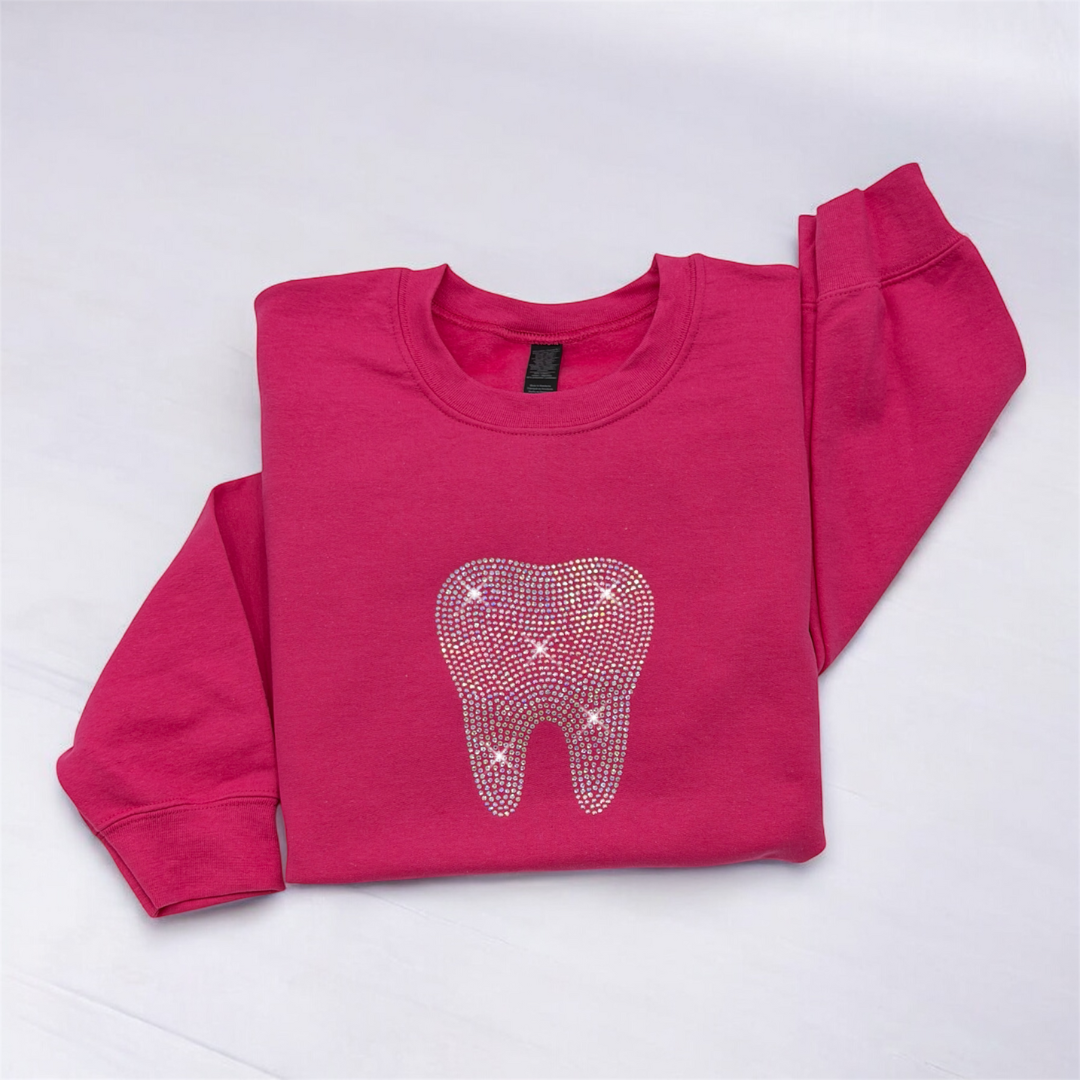 Bling Tooth Crewneck Sweatshirt