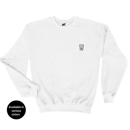 Tooth Patch Crewneck Sweatshirt