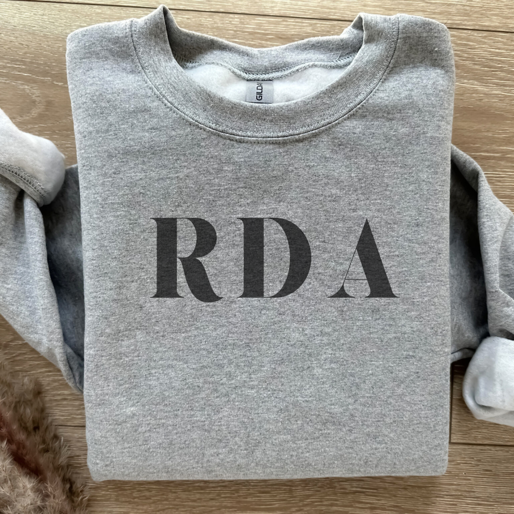 RDA Crewneck Sweatshirt - Dental Crazed Ash / L