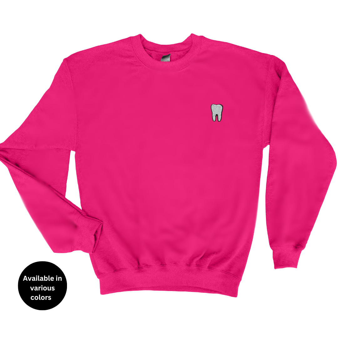 Tooth Patch Crewneck Sweatshirt