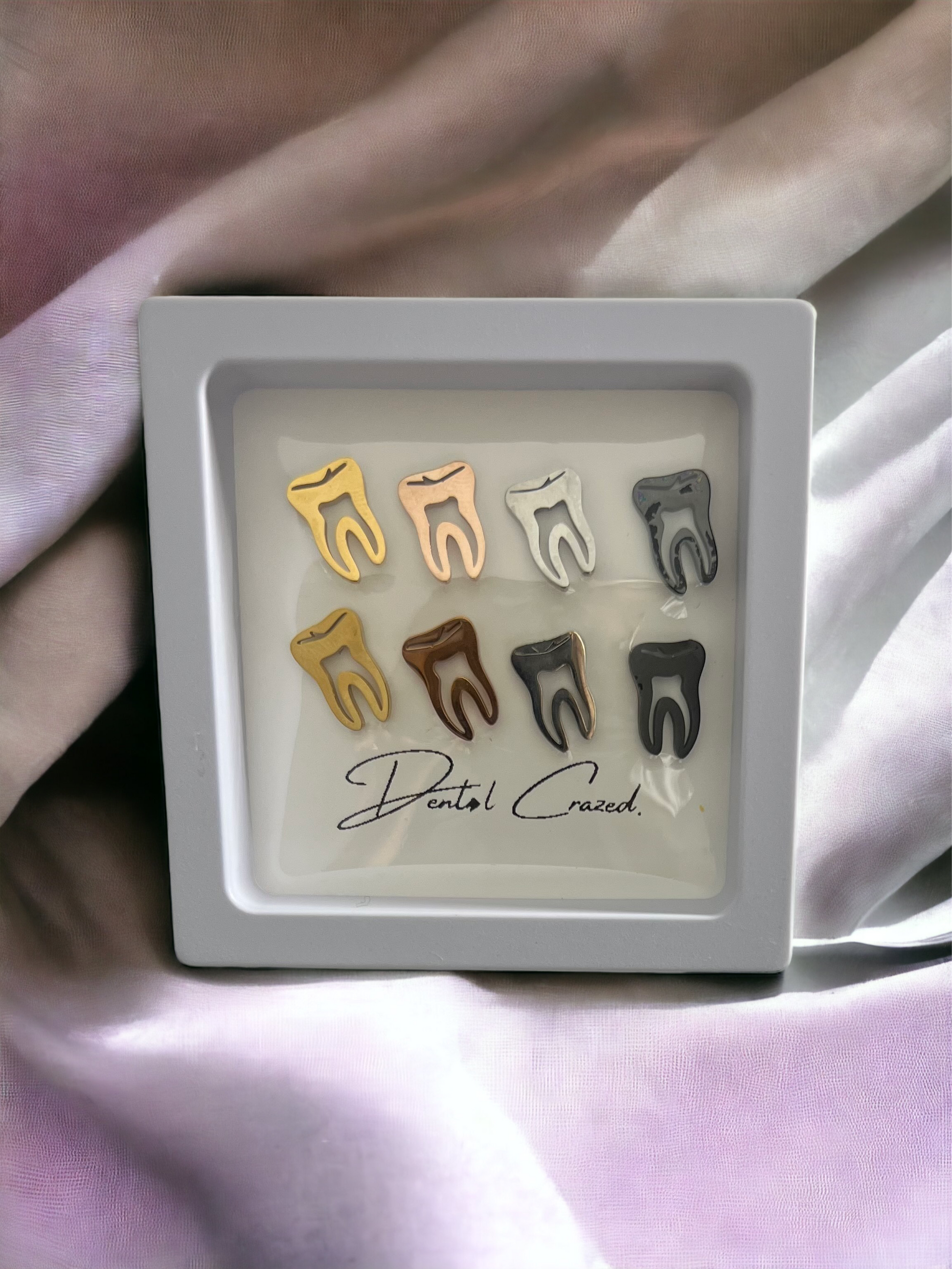 Tooth Stud Earring SET - Dental Crazed