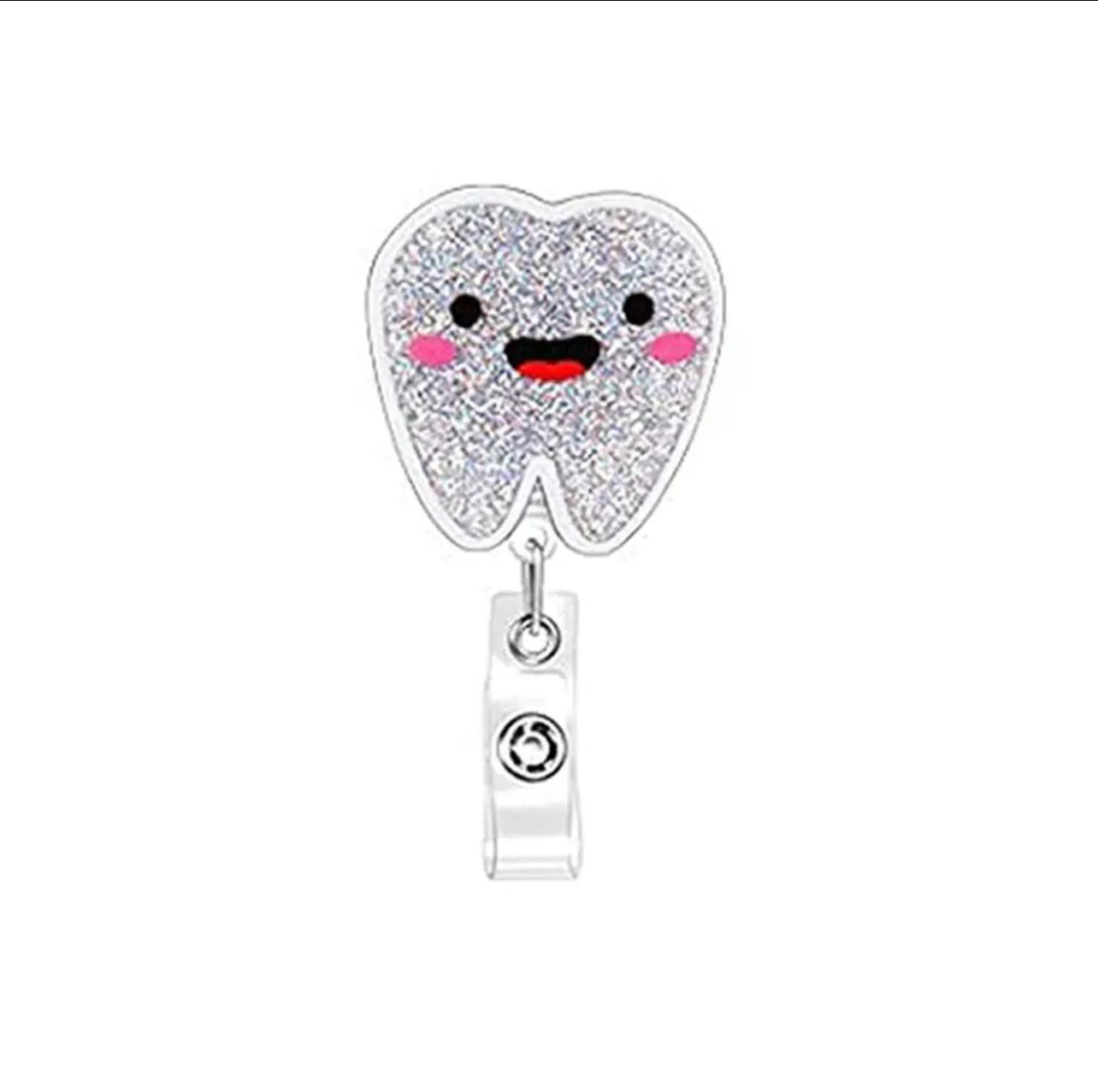 Tooth Shaped Badge Reel - Dental Crazed