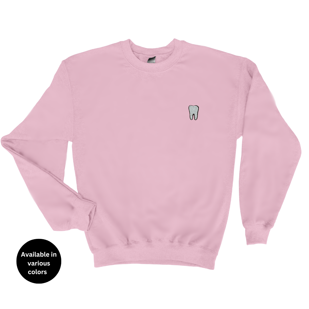 Tooth Patch Crewneck Sweatshirt
