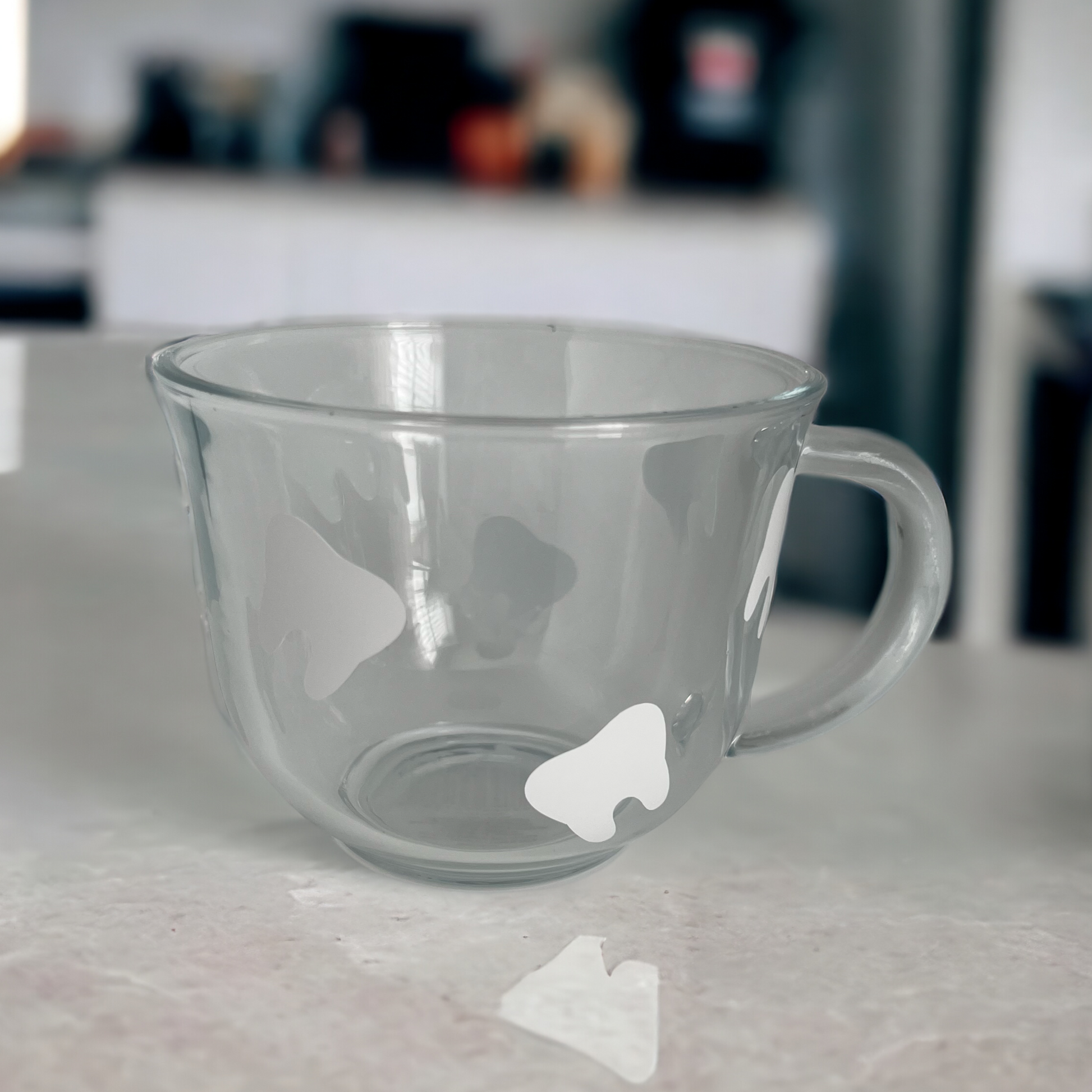 Clear Glass Tooth Coffee Mug - Dental Crazed