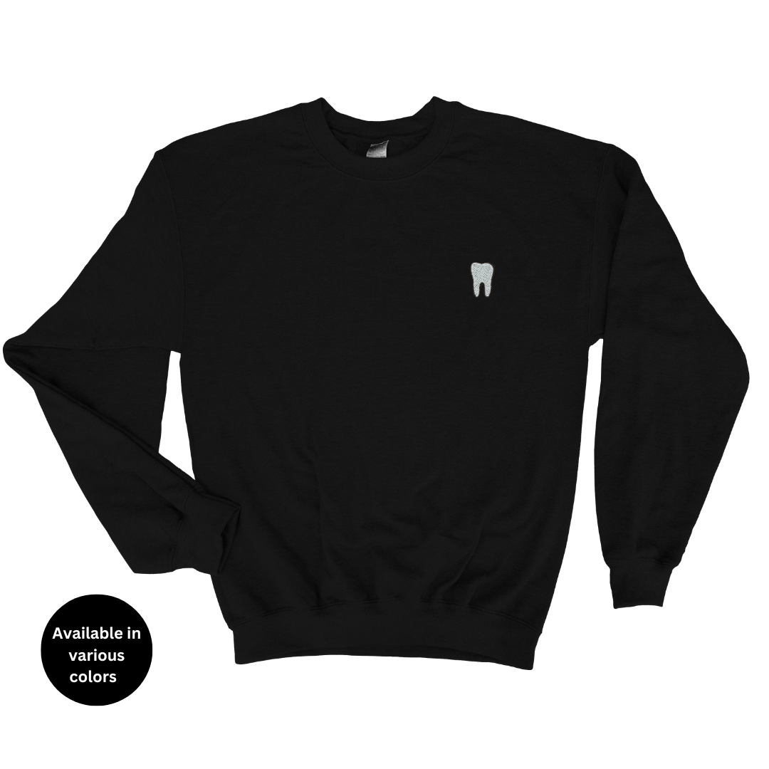 Tooth Patch Crewneck Sweatshirt