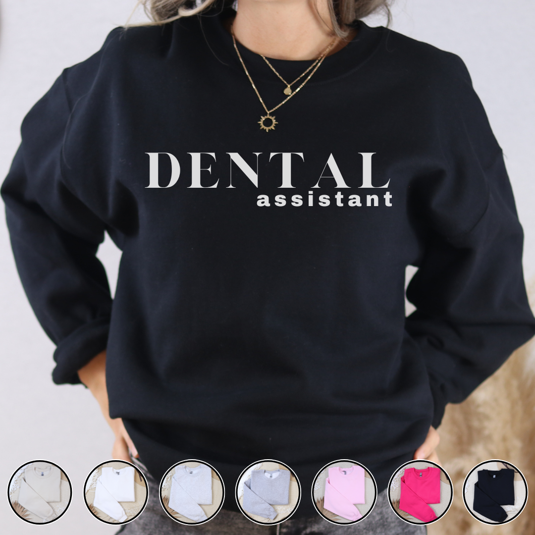 DENTAL assistant Crewneck Sweatshirt