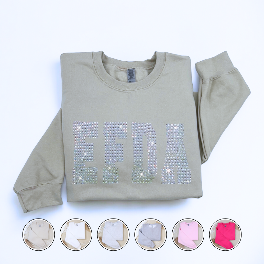 Bling EFDA Crewneck Sweatshirt - Dental Crazed