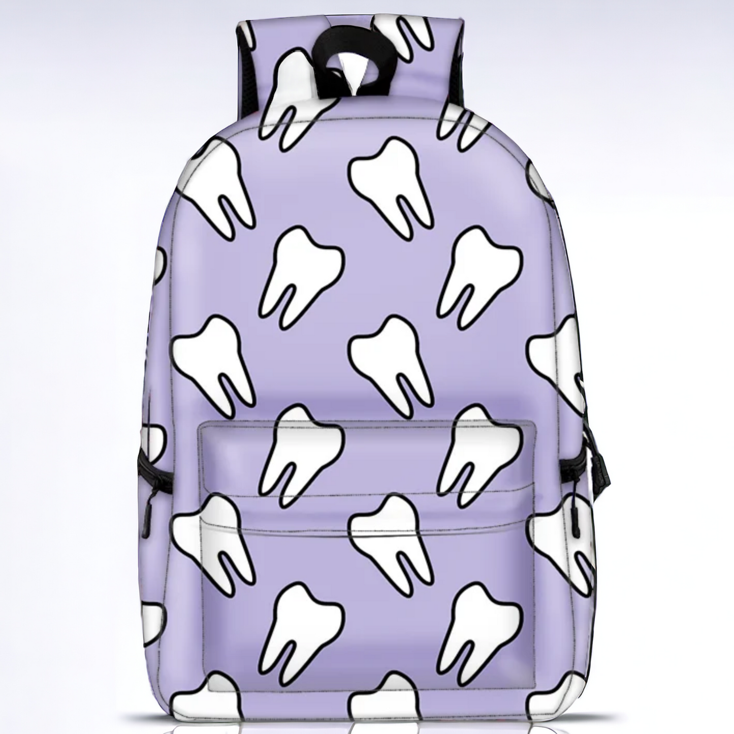 Tooth Backpack - Dental Crazed Purple