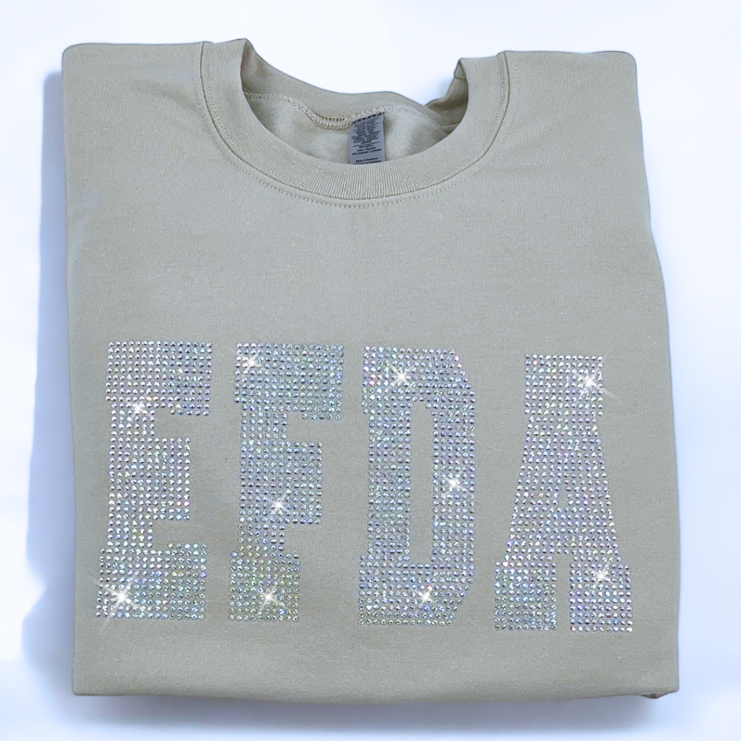 Bling EFDA Crewneck Sweatshirt - Dental Crazed