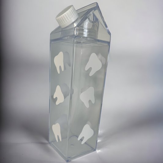 Tooth Milk Carton Bottle - Dental Crazed