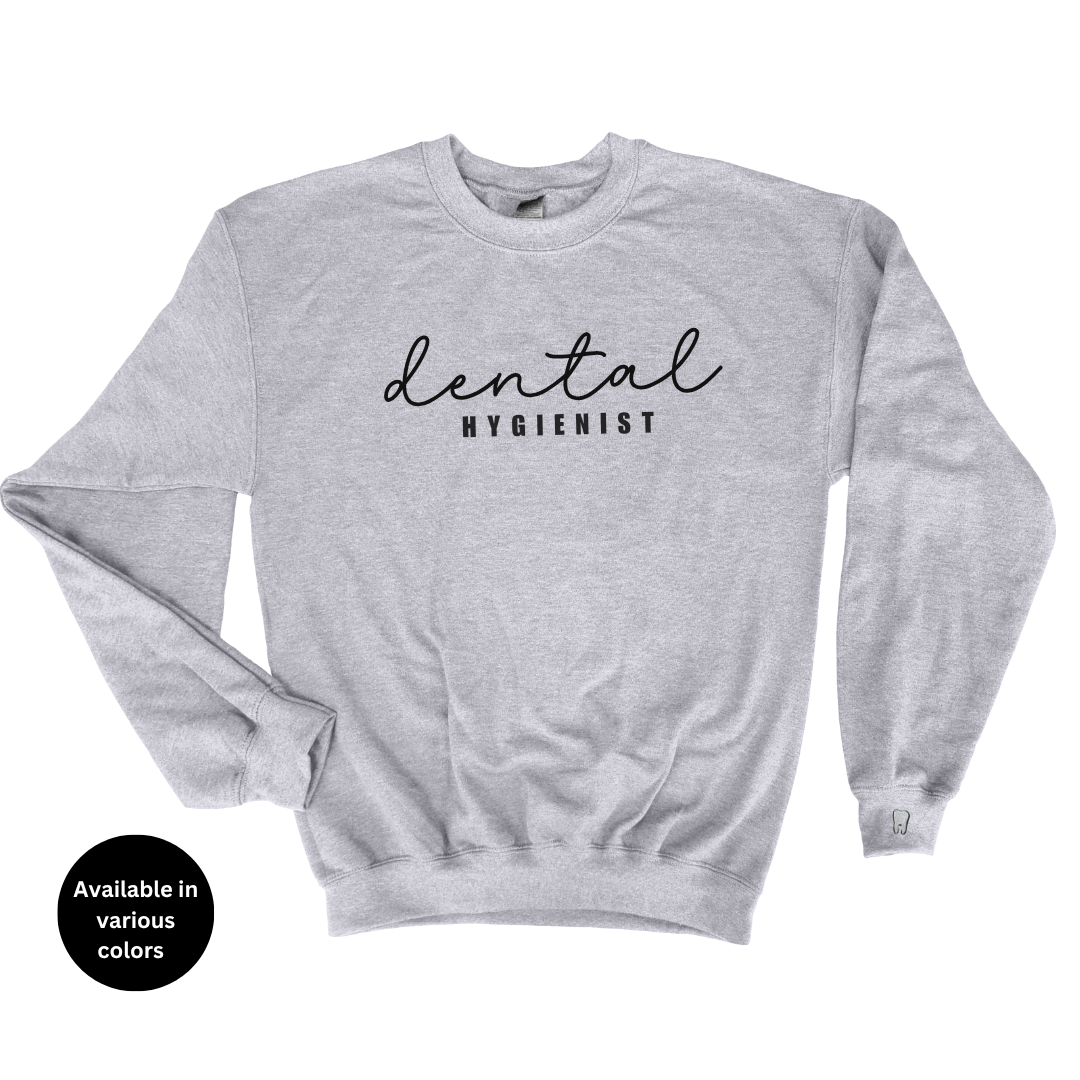 DENTAL hygienist Crewneck Sweatshirt