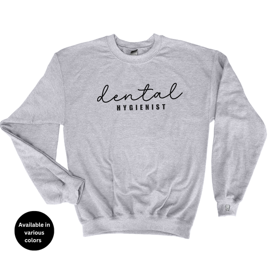 DENTAL hygienist Crewneck Sweatshirt
