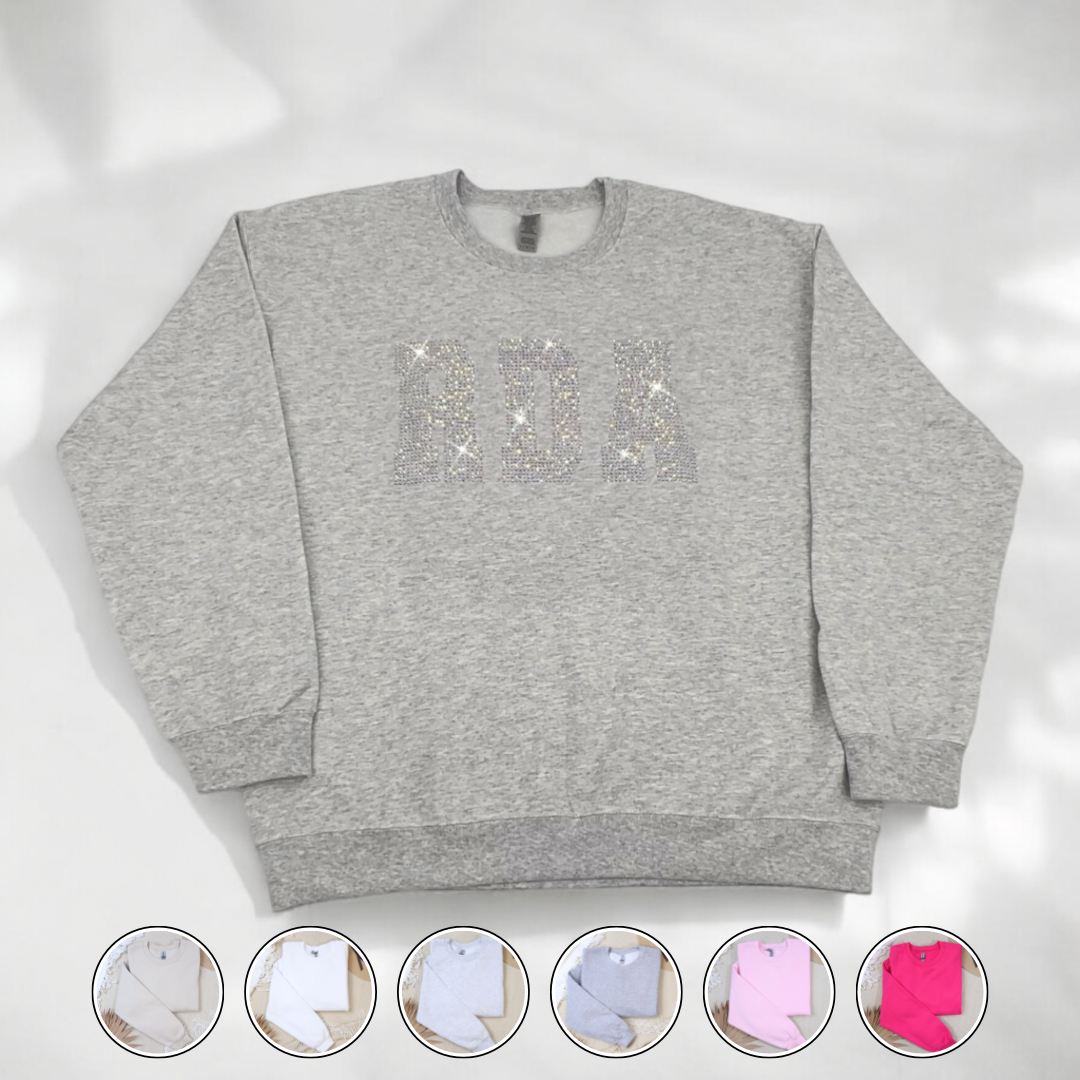 Bling RDA Crewneck Sweatshirt - Dental Crazed