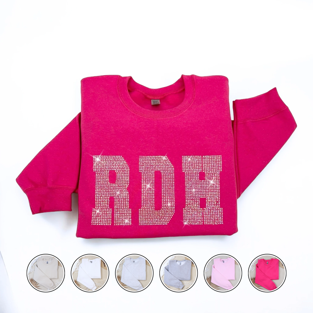 Bling RDH Crewneck Sweatshirt - Dental Crazed