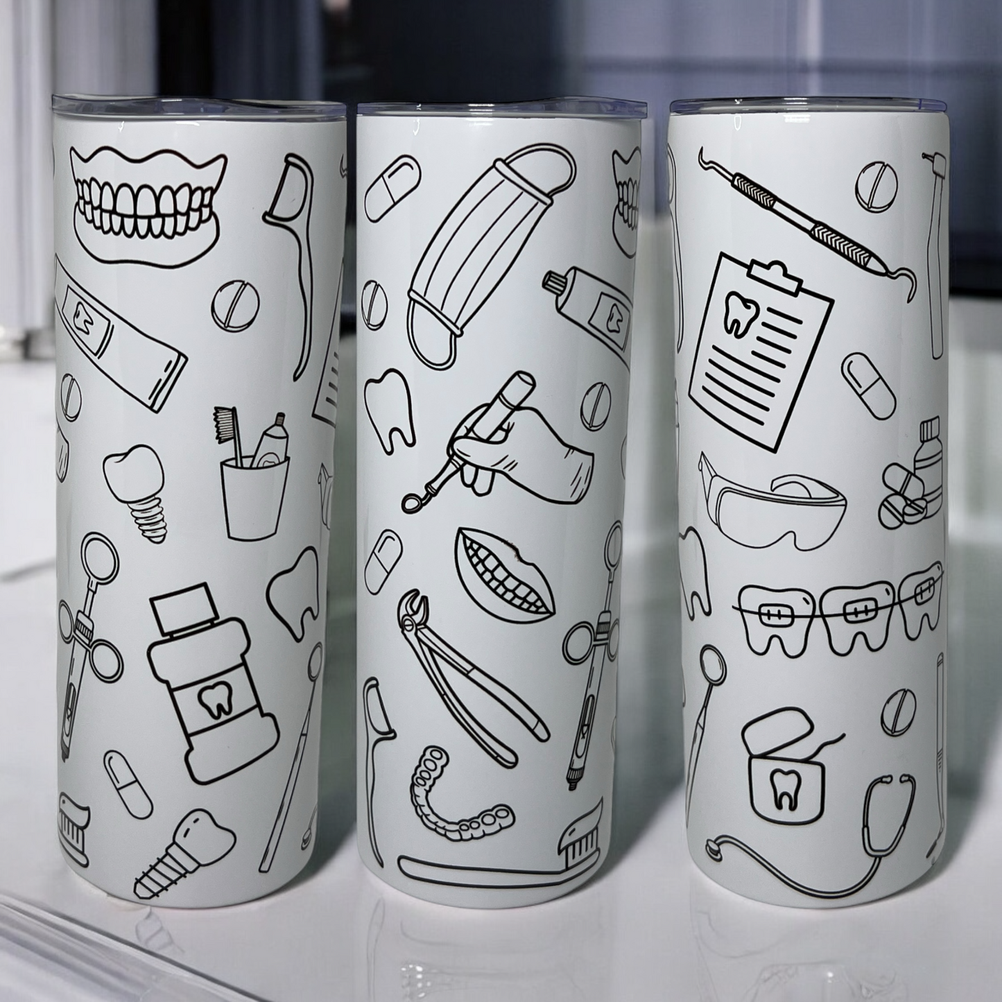 Dental Doodles Tumbler