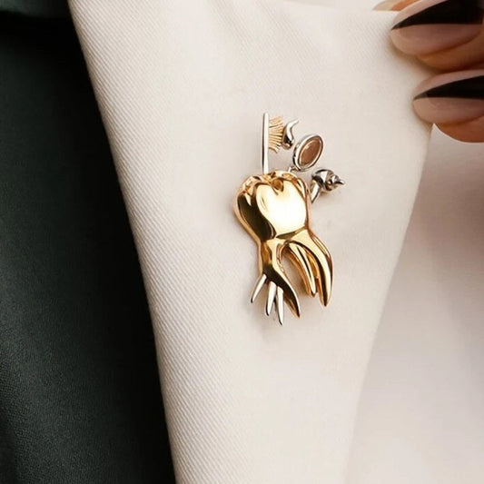 Tooth Lapel Pin - Dental Crazed