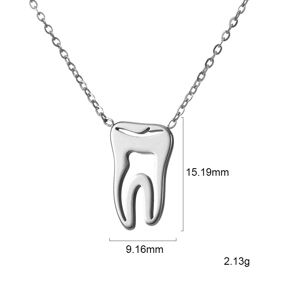 Tooth Necklace - Dental Crazed