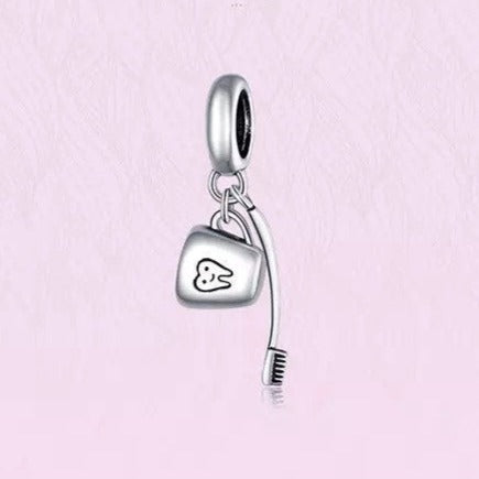 Toothbrush & Cup Charm - Dental Crazed