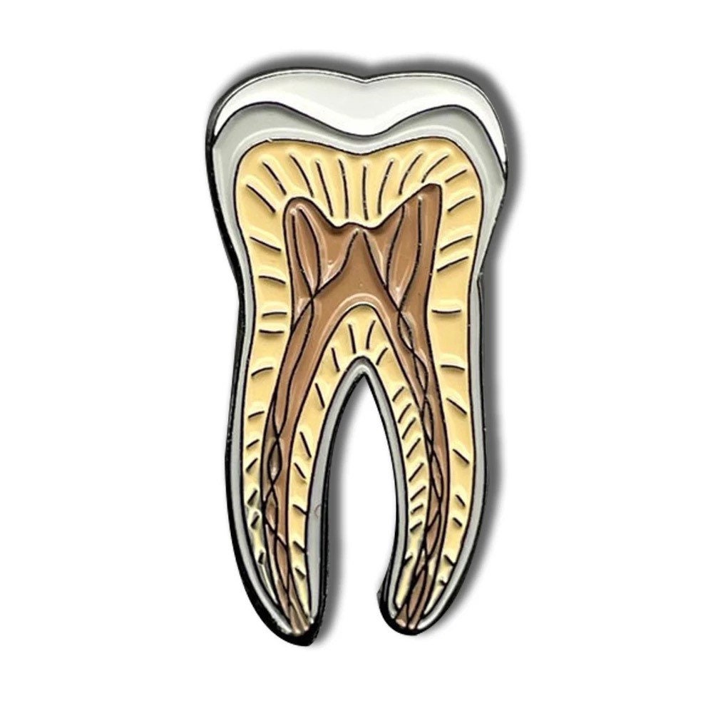 Tooth Lapel Pin - Dental Crazed